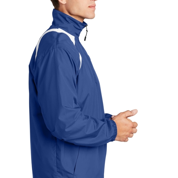 NWOT SPORT-TEK 1/2-ZIP WIND SHIRT SIZE 2XL - Picture 3 of 14